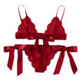 thumbnail image 2 of uublik Valentines Lingerie Set for Women Plus Size Babydoll Sexy Naughty Lace Bodysuit, 2 of 4