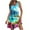 Light Blue, variant on MIUOWANP Women's Sleeveless V-Neck Dress with Pocket Summer Print Vacation Beach Loose Casual Dress Size S(4)Light Blue