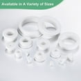 thumbnail image 2 of Uxcell 5-Pack 1.02 Inch Drill Hole, 5/8 Inch ID Silicone Rubber Grommets for Wiring, Wire Cable, Hole Plugs, Desk, Water Pipe, Hydroponic, Irrigation [White], 2 of 6