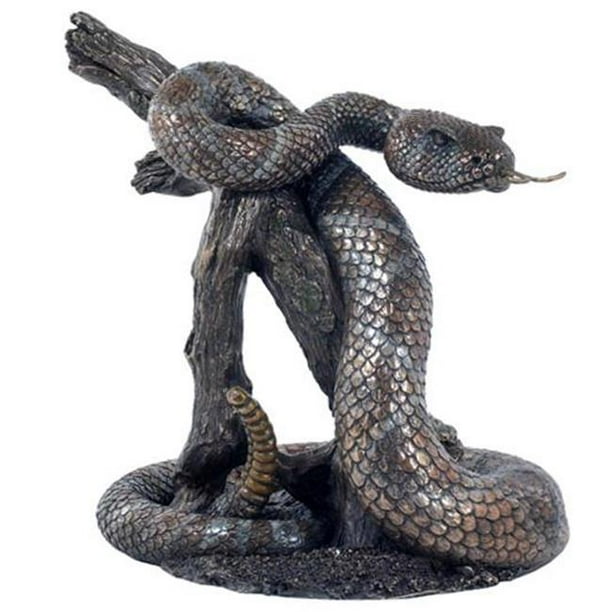 Veronese Design WU74592A4 Hochet Serpent - Bronze