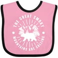 thumbnail image 3 of Inktastic The Great Smoky Mountains Are Calling Boys or Girls Baby Bib, 3 of 4