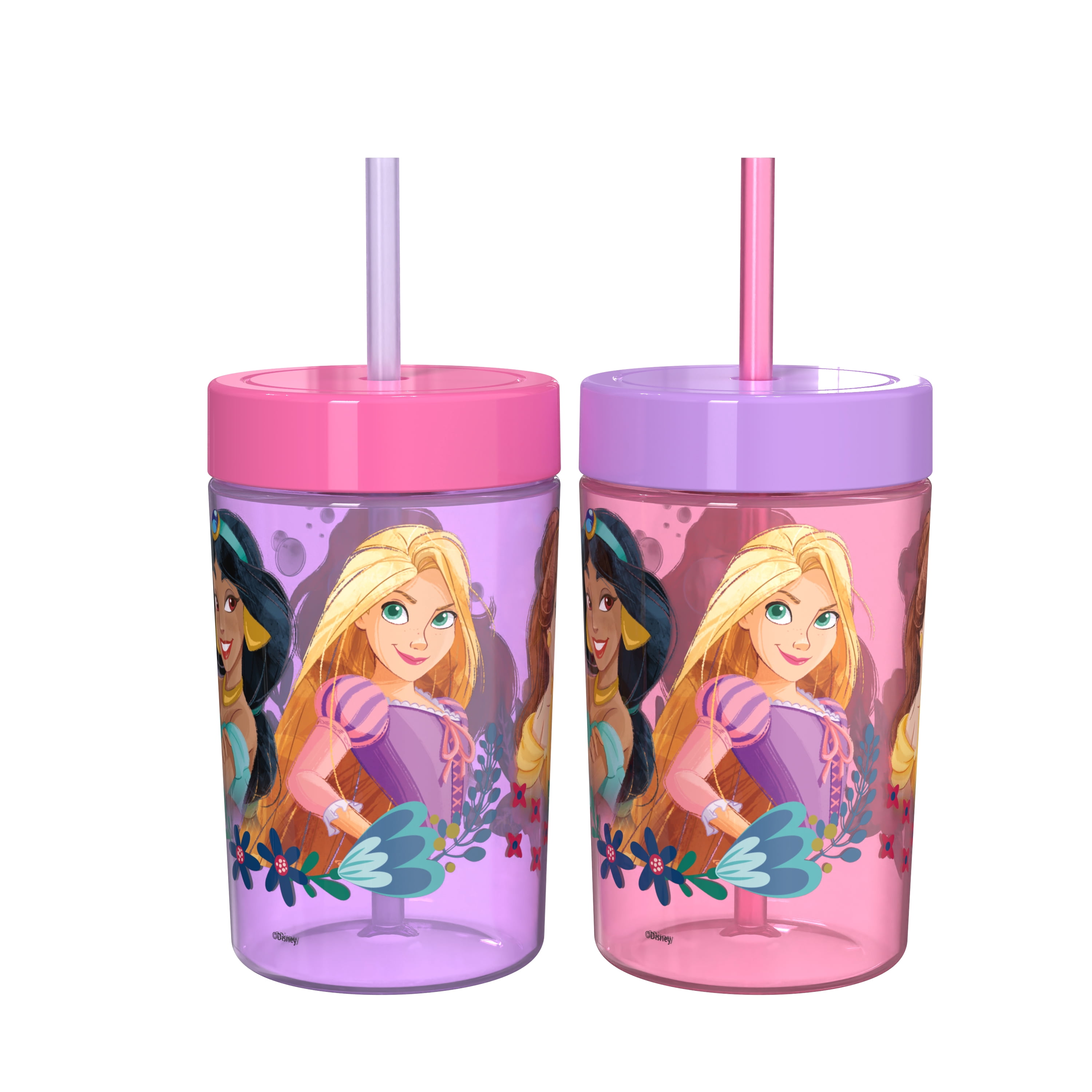 Zak Designs 2 Pack 16oz Tumbler Princess