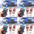 thumbnail image 1 of 8pzs T10 W5W LED RGB Luces de Control Remoto Bombilla Indicadora Lamparas Laterales de Cuna Interior del Coche, 1 of 8