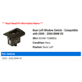 thumbnail image 2 of Rear Left Window Switch - Compatible with 2000 - 2006 BMW X5 2001 2002 2003 2004 2005, 2 of 2
