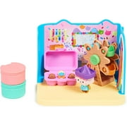 Gabby's Dollhouse, Baby Box Cat Craft-A-Riffic Room with Exclusive Figure, Accessories, Furniture and Dollhouse Delivery, Kids Toys for Ages 3 and up