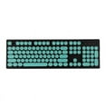 thumbnail image 1 of Key Cap Fancy LED Gaming Mechanical Keyboard Steampunk Typewriter  Key Cap 104 Keys Backlit Classy Player Stylized, 1 of 9