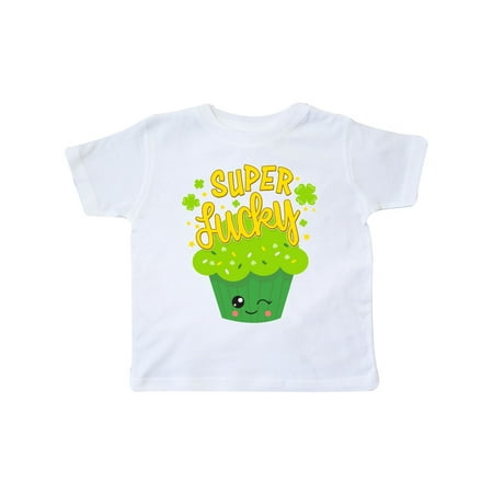 Super Lucky Cupcake for St. Patricks Day Toddler T-Shirt