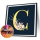 thumbnail image 1 of Cuadros Decorativos Kit de pintura de diamantes 5D, arte de mosaico de diamantes cuadrados completos con letras DIY DQrwqpou Nuevos Originales, 1 of 9