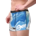 thumbnail image 2 of Balery Cute Cloud Bichon Frise Calzoncillos bóxer para hombre, ropa interior de algodón suave y transpirable con cinturilla de nailon-XX-Large, 2 of 5