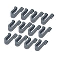 thumbnail image 4 of Fancyes 12Pcs Oven Silicone Clips Silicone Clamp Flexible Food Grade Professional Silicone Non Slip Cookware Protector Pan Protectors grey, 4 of 8