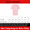 thumbnail image 5 of Zfeel Short Sleeve Super-Soft Blank T-Shirt for Men, Ideal for DTG, Heat Transfers & Embroidery, Light Pink, S, 5 of 5