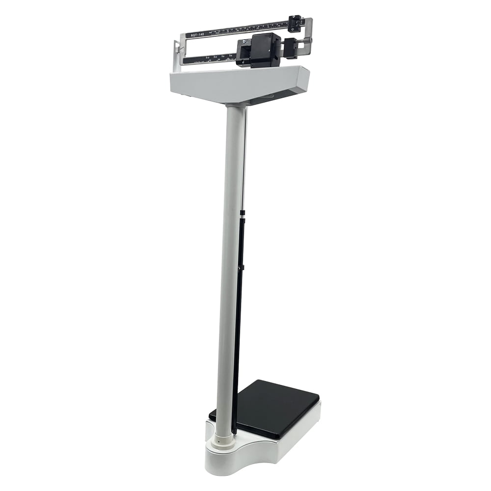 Techtongda Dual Ruler Height and Weight Scale Mechanical Scale Body Scale Physical Examination Health Scale RGT