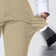 thumbnail image 5 of Pantalones de traje de color liso para hombre, de negocios, informales, de moda, largos, para hombre, 5 of 6