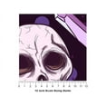 thumbnail image 4 of Rwraps Skull and Bones Amethyst Skulls Gloss Vinyl Film Wrap 59in x 22ft Vinyl Vehicle Car Film, 4 of 9
