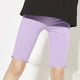 thumbnail image 2 of Odeerbi 2-9 Años Niñas Modal Bike Shorts Cintura Alta Seguridad Bajo Vestido Slip Shorts Yoga Dance Shorts Verano Bermudas Shorts Pantalones Casuales de Color Sólido, 2 of 6