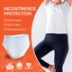 thumbnail image 4 of Veeda Natural Premium Incontinence Underwear for Women, for Bladder Leakage Protection, Maximum Absorbency, Small/Medium Size, 24 Count Veeda NA, 4 of 9