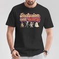 thumbnail image 2 of Inclusion Isn't Scary Halloween Ghost Mummy Special Education Teacher T-Shirt – Spooky Season Awareness Tee, Educator Appreciation Graphic Shirt for SE Teachers, 2 of 3