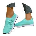 thumbnail image 3 of TIREOW Waterproof Safety Lace Up Sneakers for Women Walking Shoes Non Slip Lightweight Casual Breathable Comfortable Tennis Warehouse Shoes Work Shopping Travel, 3 of 8