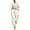 White, variant on Summer 2 Piece Sets,Women's 2 PCS T-shirts Tops Bodycon Harem Pants Nightclub Party Tracksuit Outfits Set