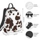 thumbnail image 2 of Fotbe Brown Cow Mochila Ligera para Hombres y Mujeres - Duradera y Resistente al Agua, Ideal para Escuela, Trabajo, Viajes y Uso Diario, 2 of 7