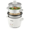 AROMA® 4Cups (Cooked) / 1Qt. Rice & Grain Cooker, White, New , ARC302