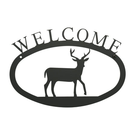Deer Welcome Sign Large