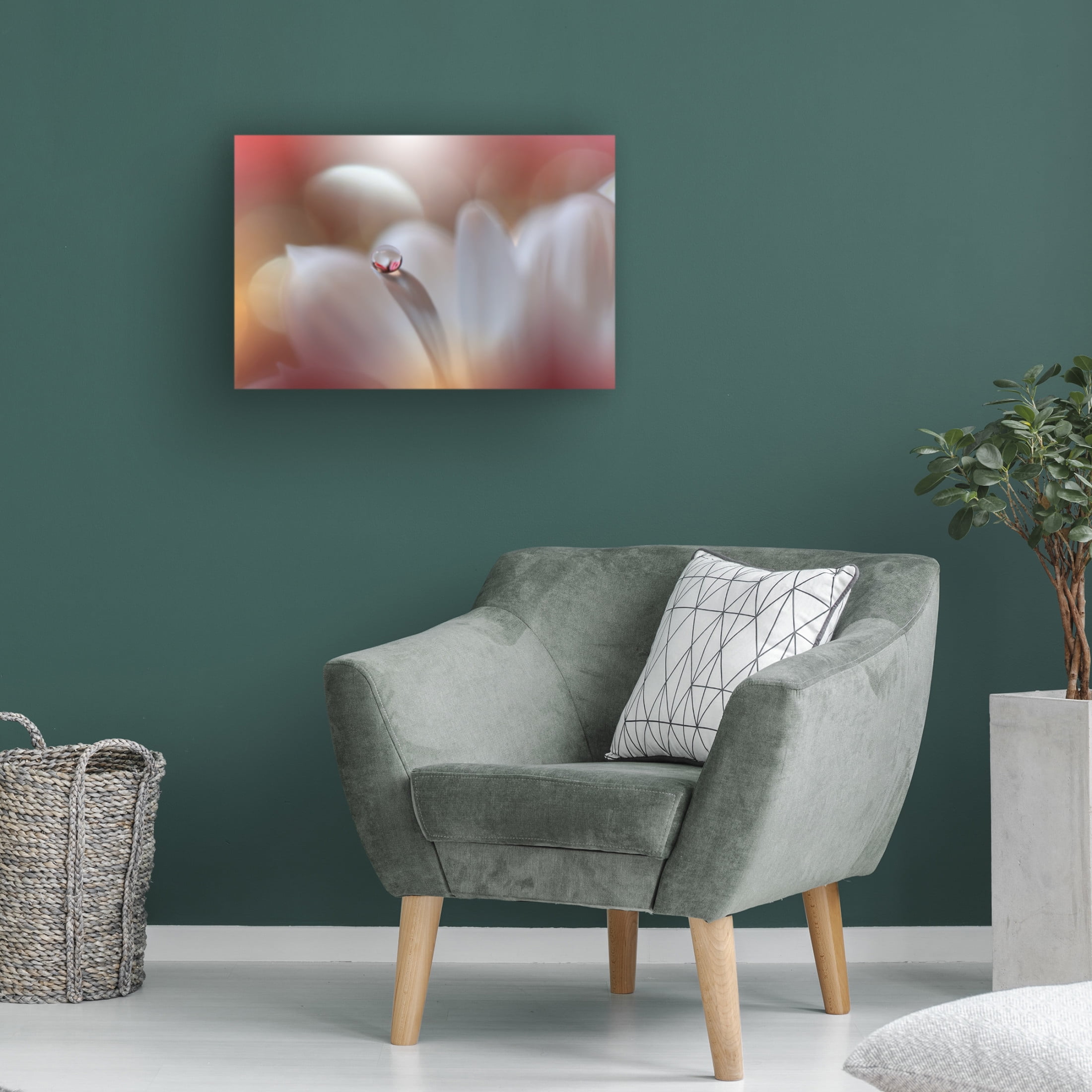 Canvas Wall Art - Juliana Nan 'Enigma ' Wall Art for Living Room, Bedroom, or Office D?cor by Trademark Fine Art - 47 x 30 Inches