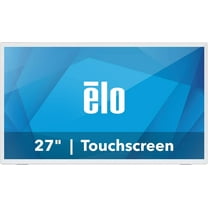 Elo  27" 1080p LED Anti-Glare Touchscreen Monitor, White, E266381, White
