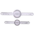 thumbnail image 1 of 6Pcs Spinal Ruler Spinal Finger Goniometer Protractors Multi-Ruler Angle 180/360 Degree Measuring Tool, 1 of 7