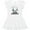 AA-White, variant on Inktastic Snowboarding Future Snowboarder Childs Gift Baby Girl Dress