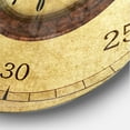 thumbnail image 3 of Designart Horloge Murale Moderne 'Vintage Time Spiral', 3 of 6