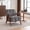 Gray, variant on LEHZROAJ Modern Chenille Upholstered Accent Chair,Armchair Thick Backrest Solid Wood Frame for Living Room,Bedroom(Beige)