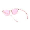 thumbnail image 4 of Womens Elegant 20s Gothic Cat Eye Mod Sunglasses All Pink, 4 of 4