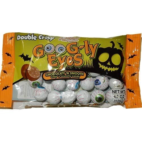 "Palmer 1 Bag Double Crisp Googly Eyes Chocolaty N Smooth Crisp N