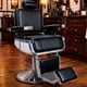 thumbnail image 2 of Sillon de Barberia Nanofort Silla Reclinable Premium Giro 360 Negro, 2 of 7