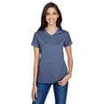 thumbnail image 2 of A4 Women's Topflight Heather Performance V-Neck Tee Nw3381, 2 of 5