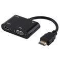 thumbnail image 1 of 2 In 1 Homi To Hdmi + Vga 15 Pin Hdtv Adapter Converter With Audio, 1 of 1
