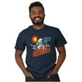 thumbnail image 4 of Colorado Flag Outdoor Camping Smurfs Men's Graphic T Shirt Tees Brisco Brands S, 4 of 4
