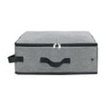 thumbnail image 2 of S SERENABLE Foldable Cat Litter Box Travel Cat Sand Box Cat Litter Pan for Outdoor Kitty Grey, 2 of 9