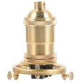 thumbnail image 2 of Light Socket E27/E26 Outdoor Light Socket Vintage Light Bulb Holder Base, 2 of 9