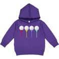 thumbnail image 2 of Inktastic Rainbow Golf Tees Toddler Hoodie, 2 of 4