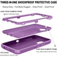 thumbnail image 5 of FYBTO Compatible with Galaxy A42 5G Case,Samsung A42 5G Case with Tempered Glass Screen Protector + HD Screen Protector (2 Pack),Samsung Galaxy A42 5G Case 3 in 1 A42 5G Phone Case (GraySkyblue), 5 of 5