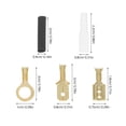 thumbnail image 6 of OFFIGAM Brass Electrical Spade Connector Kit 1050 Pcs Golden Crimp Terminals for Wiring and Electrical Projects, 6 of 7