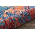 thumbnail image 7 of Nourison Celestial Abstract Atlantic 4' x ROUND Area Rug, (4 Round), 7 of 7