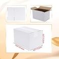 thumbnail image 2 of 10x6x6 Shipping Boxes Set of 40, White Corrugated Cardboard Box for Mailing Packing Gifts Small Business, 2 of 6