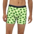 thumbnail image 2 of Salouo Broccoli Vegetables Pattern Men's Boxer Briefs, Soft & Breathable Underwear Elastic Waistband Briefs for Men,1-Pack, 2 of 7
