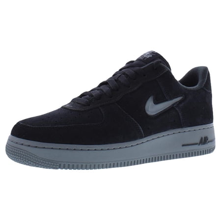 Nike Air Force 1 Jewel Suede Unisex Shoes Size 11.5, Color: Black/Cool Grey