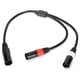 thumbnail image 3 of Cable Jorindo JD6079 5Pin XLR Macho A Dual 3pin XLR Cable Macho Ysplitter Accesor de Audio Cable, 3 of 7