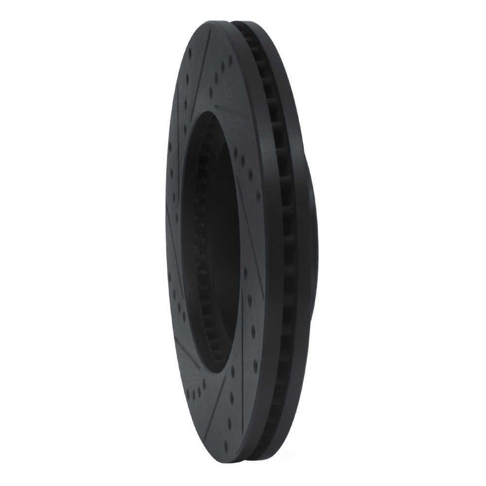 Dynamic Friction Company 633-68005R DFC Brake Rotor - Drilled And Slotted - Black