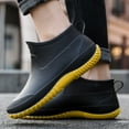thumbnail image 2 of Chaussures de Pluie Élégantes pour Femmes Confortables Tube Court Mode pour Temps Humide, 2 of 5